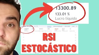 COMO FAZER SWING TRADE EM BITCOIN  RSI ESTOCÁSTICO [upl. by Chancey]