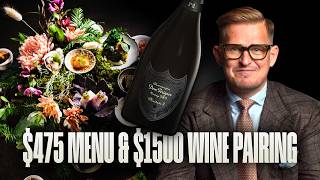 475 MENU amp 1500 WINE PAIRING  Dining at One of CALIFORNIAS BEST Restaurants  Single Thread [upl. by Yanarp989]