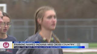 Concordias Lexi Panning reflects on being named Indianas Miss Cross Country for 2023 season [upl. by Delphine]