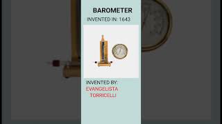 Barometer Invention [upl. by Limemann]