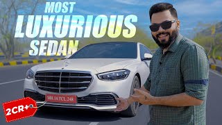 I Drove The Most Tech Loaded amp Luxurious Sedan⚡Feat Mercedes Benz SClass 350d [upl. by Eilsehc]