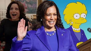 How Veep and The Simpsons Predicted Kamala Harris Presidential Run [upl. by Rhodia544]