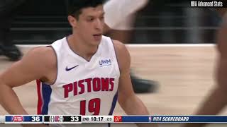 Simone Fontecchio Scoring Highlights Detroit Pistons at Los Angeles Clippers  February 10 2024 [upl. by Acnayb]