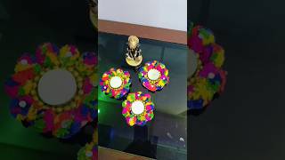 Easy amp beautiful Tealight Candle holdersdiwalidiycandleholdersupportsubscribe [upl. by Lrae]