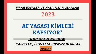 Af Kimlere Vurmayacak af genelaf cezaindirimi infazdüzenlemesi ehliyetaffı ensonhaber afhaber [upl. by Furie78]