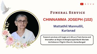 CHINNAMMA JOSEPH 102 Mattathil Mannullil Kurianad [upl. by Naejeillib]