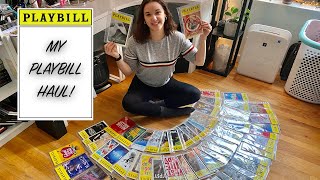 My PLAYBILL Haul [upl. by Lois742]