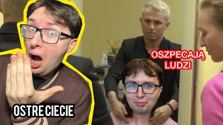 TRAGICZNY SALON FRYZJERSKIostre cięcie [upl. by Hake]