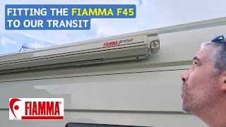 FIAMMA Awning Install How EASY is it  Ford Transit Campervan Conversion [upl. by Wehttam]