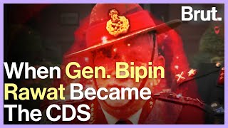 When Gen Bipin Rawat Became The CDS [upl. by Drof]