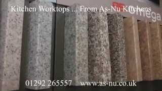 Kitchen Worktops and Laminate Worktops  Tel 01292 265557 [upl. by Einaffets]