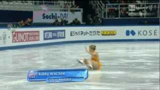 ISU GP Final SOCHI 2012 77 LADIES FS  FINAL RESULTS  08122012 [upl. by Hedda]