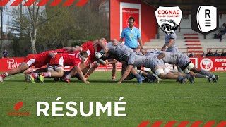 RÉSUMÉ US Cognac  Rennes  Nationale 2  Saison 20232024 [upl. by Coppock270]