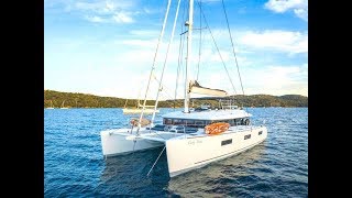 Catamaran Lady Fiona Crewed Yacht Charters in the Caribbean HD 1080p [upl. by Debor]