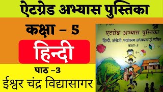 at grade abhyas pustika class 5 hindi  एटग्रेड अभ्यास पुस्तिका कक्षा 5 हिंदी  पाठ 3 [upl. by Dola813]