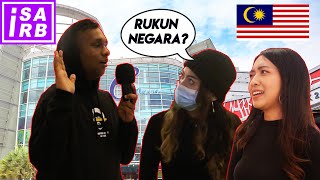 Masih Ingat Rukun Negara  Interview Orang Berkerja 😂 [upl. by Milla]