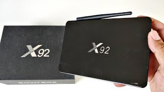 X92 Octacore Android TV Box Review  A Truly Powerful Box [upl. by Haniraz]