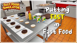 The FUNNEST Simulation Game YET  Fast Food Simulator [upl. by Nysila]