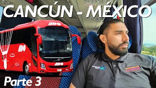 ¡Al fin LLEGAMOS a la CDMX después de 30 HORAS viajando en ADO  PARTE 3  Review 110 [upl. by Scarrow]