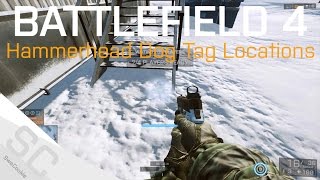 All Known Phantom Dog Tag Locations  Hammerhead Final Stand  BF4 [upl. by Nya]