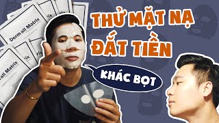 Review đắp mặt nạ thần thánh Derm All Matrix mask  Sinh Lê [upl. by Nai]