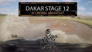 Stage 12 crushing rocks Coronel Dakar 2018 [upl. by Eedyak]