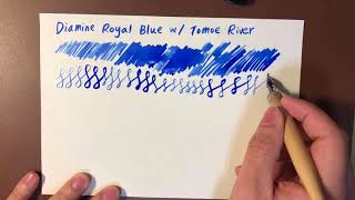 Diamine Royal blue [upl. by Gnaw]