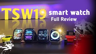 Best smartwatch under 5000  Touch Smartwatch  TSW19 Smartwatch Full Review [upl. by Franzoni]