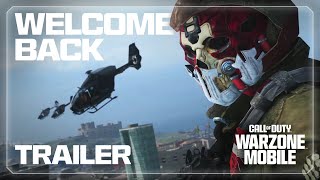 Call of Duty Warzone Mobile  Welcome Back Trailer [upl. by Snashall870]