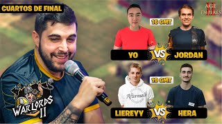 CUARTOS DE FINAL  WARLORDS II  MrYo vs Jordan  Liereyy vs Hera [upl. by Orr]