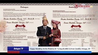 Happy Wedding Arnita Rodelina Br TurnipSEMBA amp Irvan Andriko Sinaga SP [upl. by Aerised]