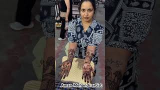 Aman Mehandi artist Chandigarh [upl. by Woodall424]