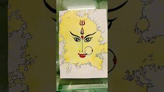 water drawing of Mata Durga🌟🌟 [upl. by Svend81]