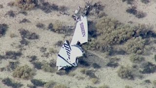 Virgin Galactic spacecraft fails [upl. by Lytsirhc]