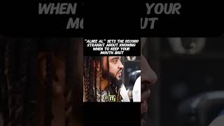 Albee Al Sets the record straight about keeping your mouth shut musician rapper albeeal [upl. by Accisej]