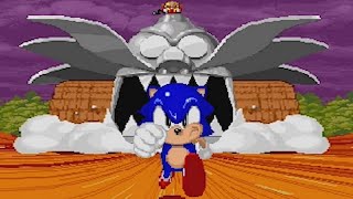 SegaSonic the Hedgehog Arcade Translated Playthrough  NintendoComplete [upl. by Mosnar]