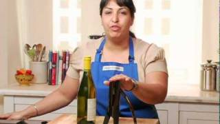 How to use a Screwpull Lever Wine Opener  WilliamsSonoma [upl. by Orest]