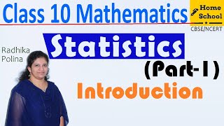 Statistics  Part1 Class 10Introduction Mathematics NCERT  CBSE [upl. by Airamalegna363]