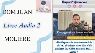 Livre audio quotDom Juanquot de Molière  Scène I [upl. by Anilocin]