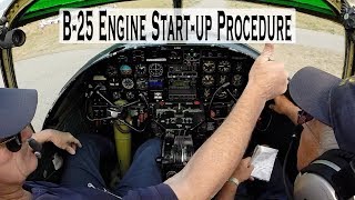 B25 Mitchell  FULL Engine Startup Procedure  YYF Airport [upl. by Randal393]