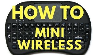 HOW TO CONNECT Rii MINI WIRELESS KEYBOARD TO ANDROID BOX i8 amp i82023 [upl. by Elleinahc]