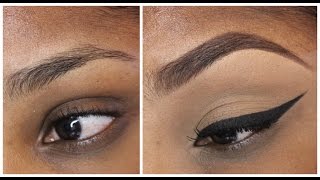 Eye Brow tutorial with and with out concealer [upl. by Stewardson196]