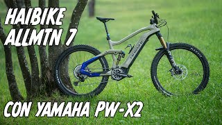 Test Haibike AllMtn7 con Yamaha PWX2 [upl. by Echo]