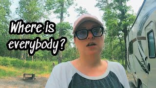 Solo RV camping in the New Jersey Pine Barrens [upl. by Philly507]