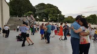 Milonga Luis Trocadero  Paris  Jardins du Trocadéro  Paris 16ème [upl. by Courtund]