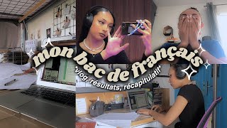 Mon Bac de Français vlogrésultats [upl. by Bevvy360]