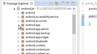 DEVELOPPER SOUS ANDROID  17  Création dune activité step by step [upl. by Ynaffi35]