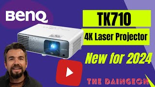 NEW BenQ TK710 Laser 4K Projector Review [upl. by Kessia931]