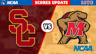 Maryland Terrapins vs USC Trojans  NCAA Football 2024  College Live Score Update today [upl. by Aliban]