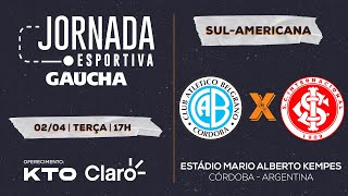 AO VIVO Belgrano x Inter  Copa SulAmericana  Jornada Digital 02042024 [upl. by Nitsew]